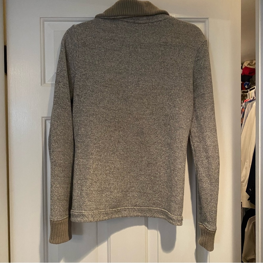 Cozy Shawl Button-Up Sweater - Picture 4 of 4